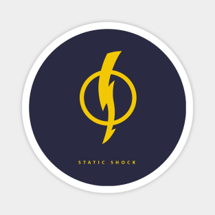 Static Shock Logo Magnet